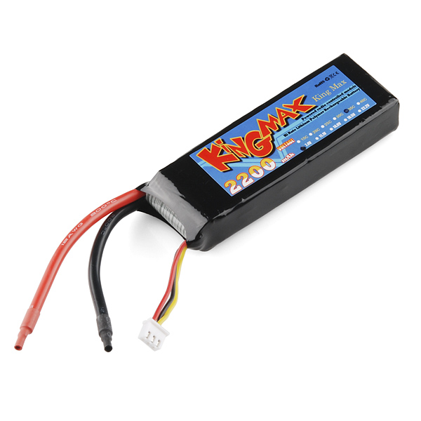 Polymer Lithium Ion Battery - 2200mAh 7.4v (Sale)
