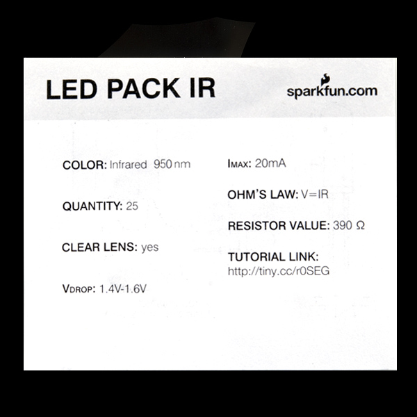 LED - Infrared 950nm (25 pack)