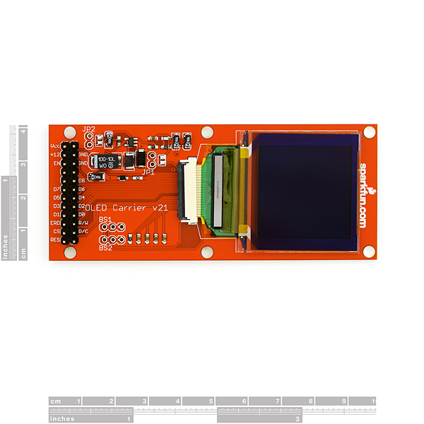 Graphic OLED Color Display 128x128 - Carrier Board