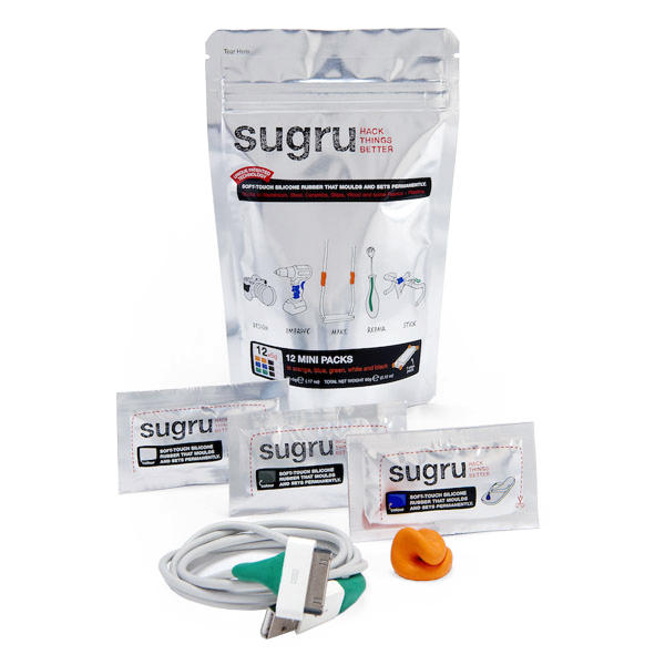 Sugru - 12 Pack (Mixed Colors) - TOL-10787 - SparkFun Electronics