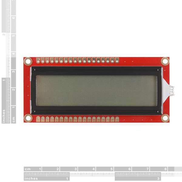 Raspberry Pi RGB Positive 16x2 LCD Kit