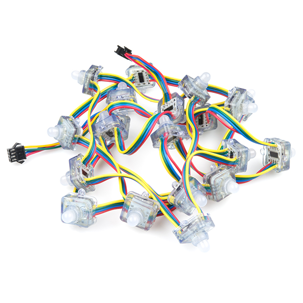 RGB LED Chain - 20 LED Addressable