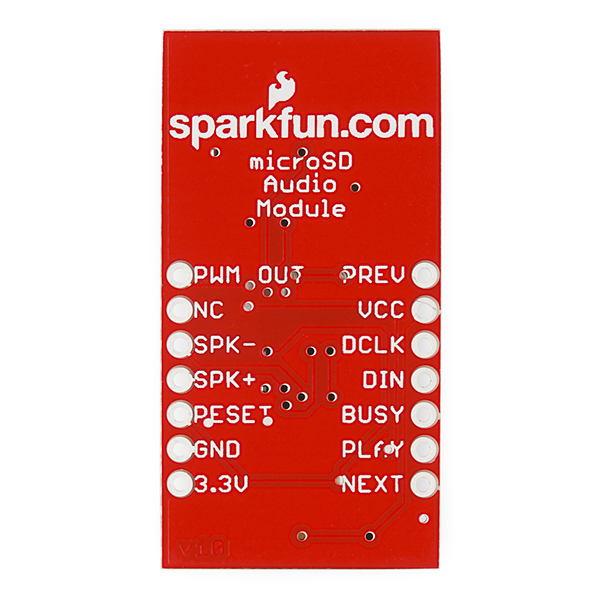 SparkFun Audio-Sound Breakout - WTV020SD