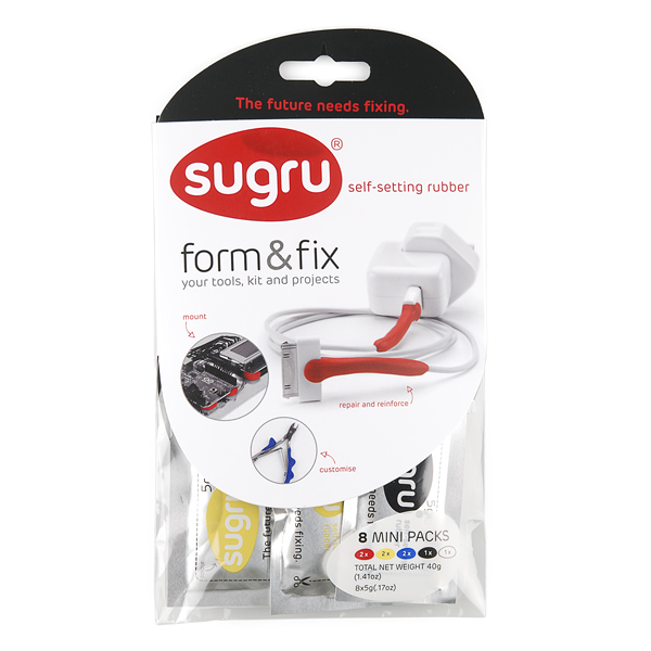 Sugru - 8 Pack (Mixed Colors)