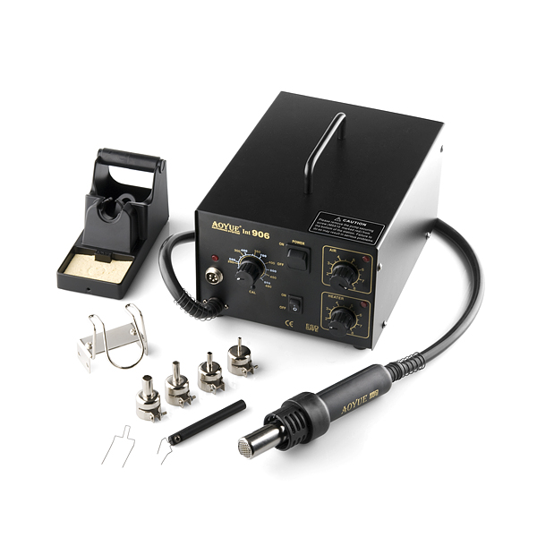 Hot-air Rework Station with Soldering Iron HR906