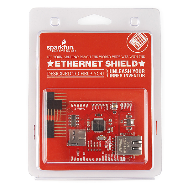 SparkFun Ethernet Shield - Retail