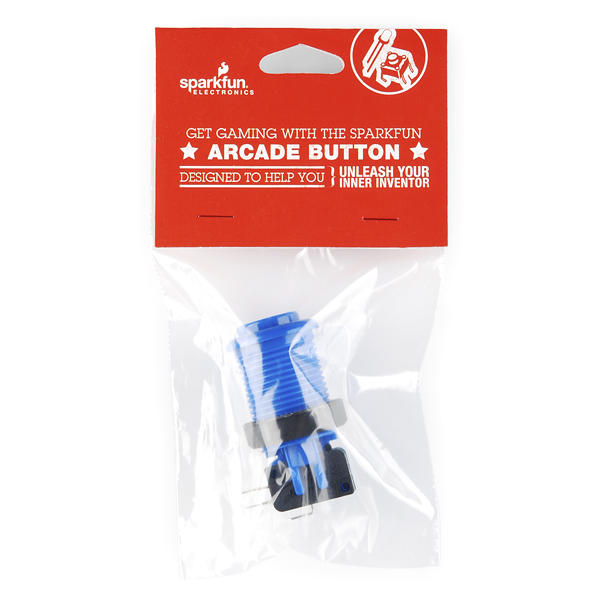 Blue Arcade Button Retail
