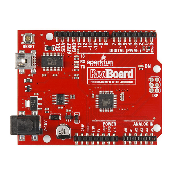 RedBoard - Programmed with Arduino