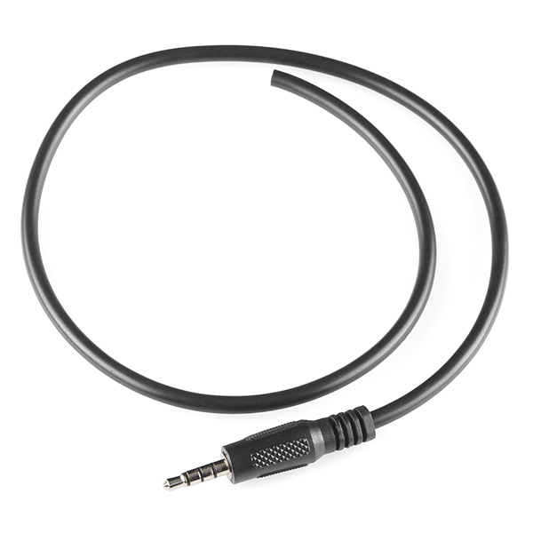 Audio Cable TRRS - 18 inches (pigtail)