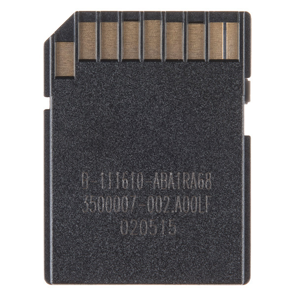 MicroSD Card with Adapter - 8GB