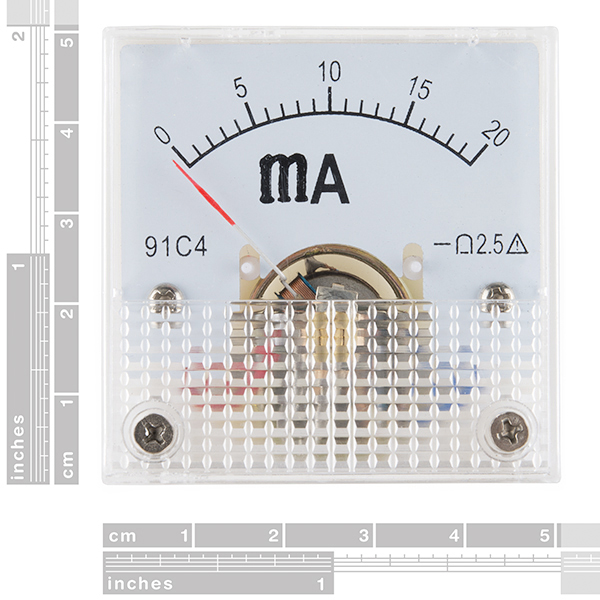 Analog Panel Meter - 0 to 20mA (Ding and Dent)