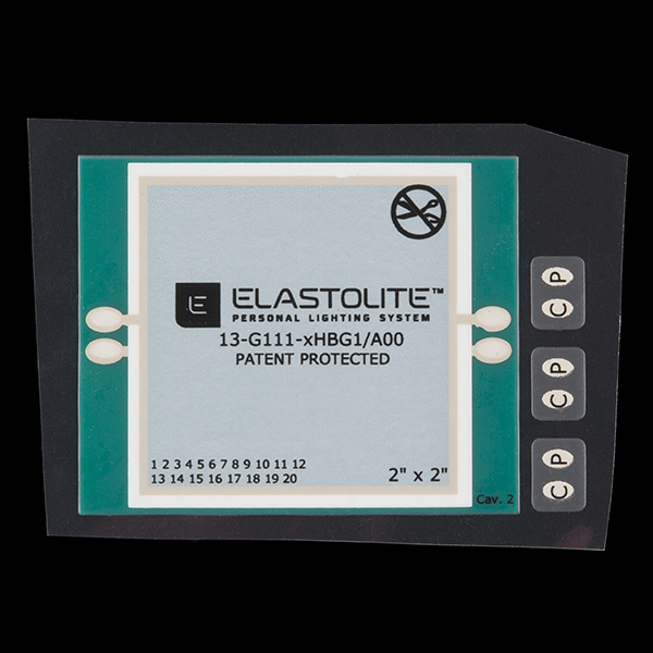 ELastoLite Panel - 2x2 inches - Green