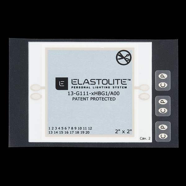ELastoLite Panel - 2x2 inches - White