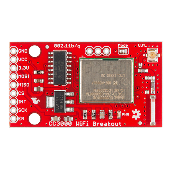 SparkFun WiFi Breakout - CC3000