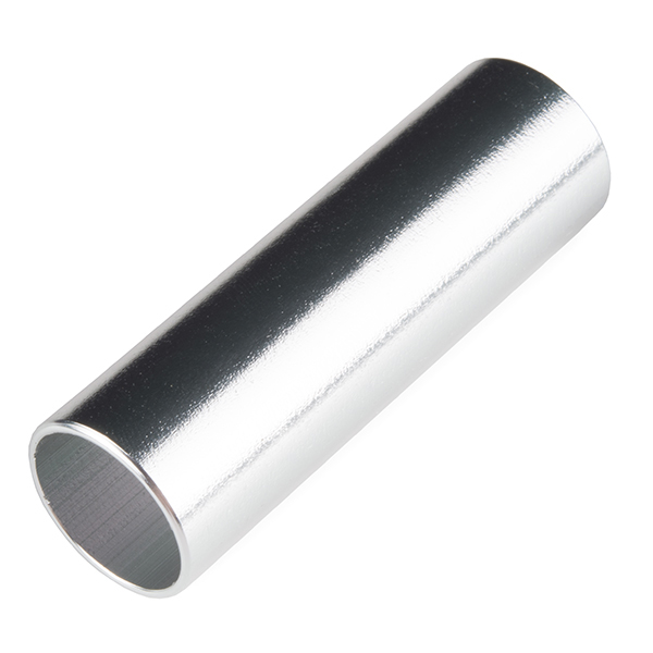 Tubing - Aluminum (5/8 inchesOD x 2.0 inchesL x 0.569 inchesID)
