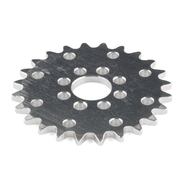 Sprocket - Hub Mount (0.25 inches 24T 0.5 inches Bore)