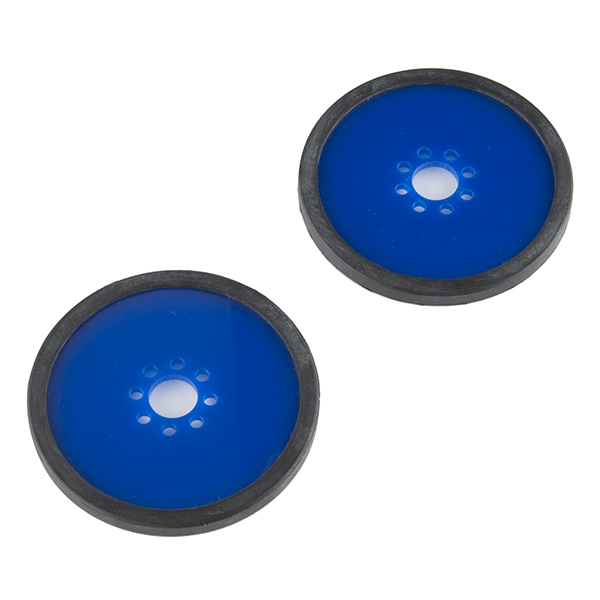 Precision Disc Wheel - 3" (Blue, 2 Packs)