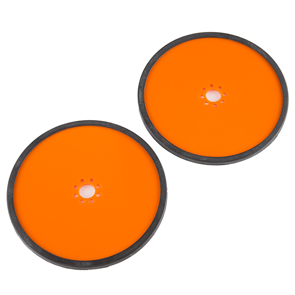 Precision Disc Wheel - 5" (Orange, 2 Pack)