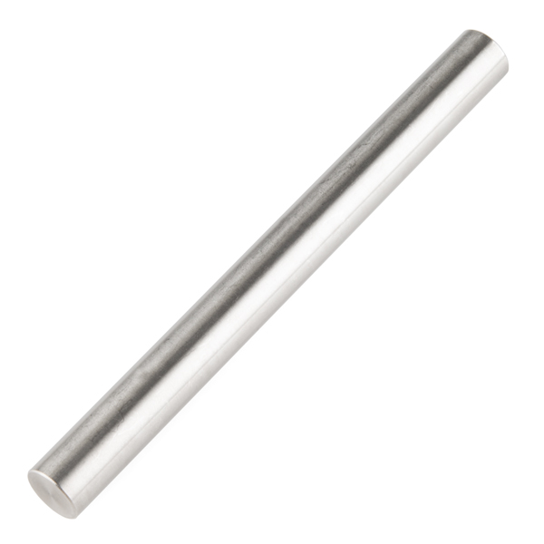 Shaft - Solid (Stainless; 3/8"D x 4"L)