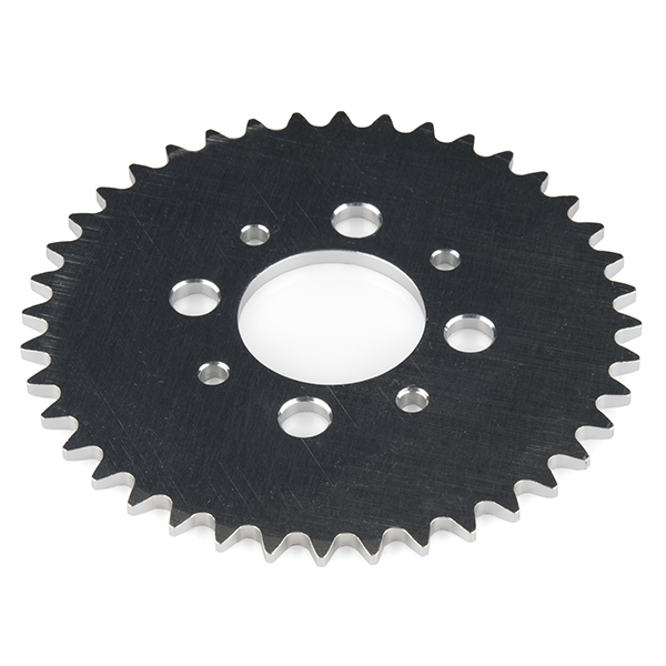 Sprocket - Hub Mount (0.25 inches 40T 1.0 inches Bore)
