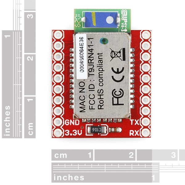 SparkFun Bluetooth Module Breakout - Roving Networks (RN-41 v6.15)