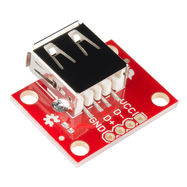 USB Female Type A SMD Connector - PRT-09011 - SparkFun Electronics