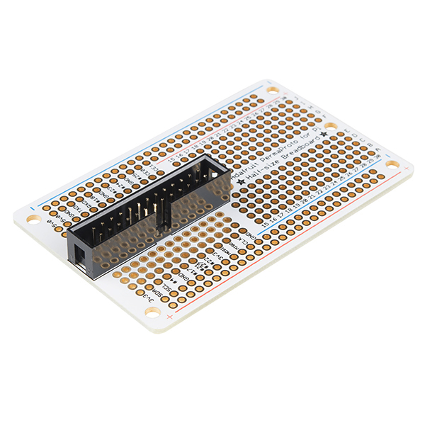 Raspberry Pi Perma-Proto Breadboard PCB Kit - Half-Size