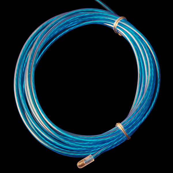 EL Wire - Blue 3m (Chasing) - COM-12925 - SparkFun Electronics