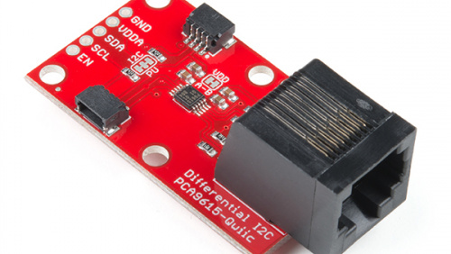 Qwiic Differential I2C Bus Extender (PCA9615) Hookup Guide