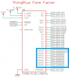 Thing Plus device for pin layout