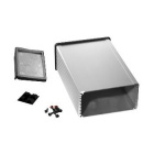 Shielded Extruded Aluminum Enclosure - 6.3x4.1x2.2 Clear