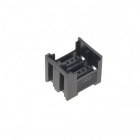 3M Mini-Clamp Socket - Double Row, 8 positions, 20-22awg, 2 Symmetrical Posts