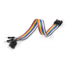 Jumper Wires Standard 7 M/M - 30 AWG (30 Pack)