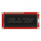 Basic 16x2 Character LCD - Amber on Black 3.3V