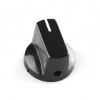 Black Knob - 15x19mm