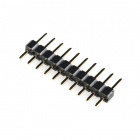 100pcs 1X10P 10pin 2 mm Female Single Row Straight Pin Header Strip XBee Socket