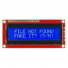 Basic 16x2 Character LCD - Yellow on Blue 5V