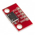 SparkFun microB USB插孔