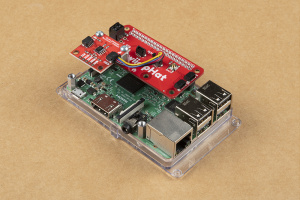 Hardware assembly with Raspberry Pi 4 with Qwiic pHAT