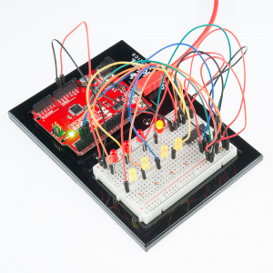 Shift Register with SparkFun Inventor's Kit V3.3