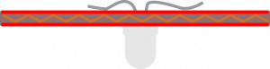 Diagram illustrating proper LED placement