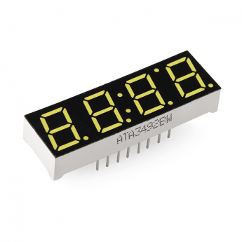 7-Segment Display - 4-Digit (White) - COM-10931 - SparkFun Electronics