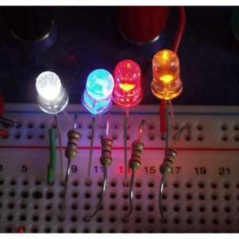 LED - Super Bright Green - COM-08285 - SparkFun Electronics