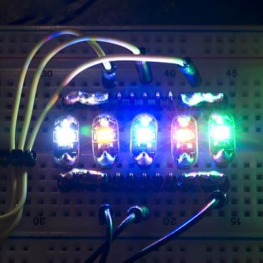 LilyPad LED Pink (5pcs) - DEV-14010 - SparkFun Electronics