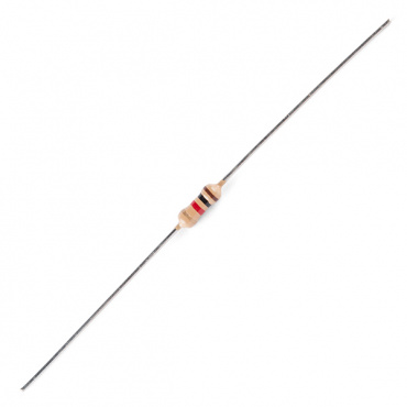 Resistor 1K Ohm 1/4 Watt PTH - 20 pack (Thick Leads) - PRT-14492 ...