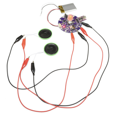 LilyPad MP3 Player hook-up