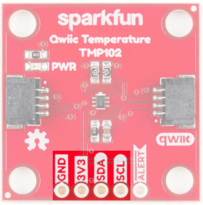 I2C PTH highlighted