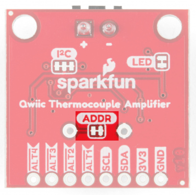 Bottom View of Qwiic Connectors