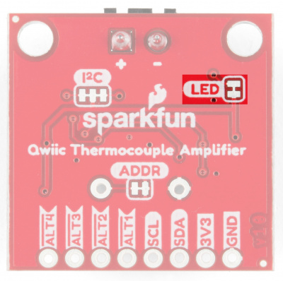 Bottom View of Qwiic Connectors