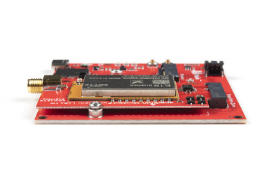 MicroMod function board attached to the main board